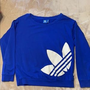 Adidas Trefoil (vintage logo) boat neck